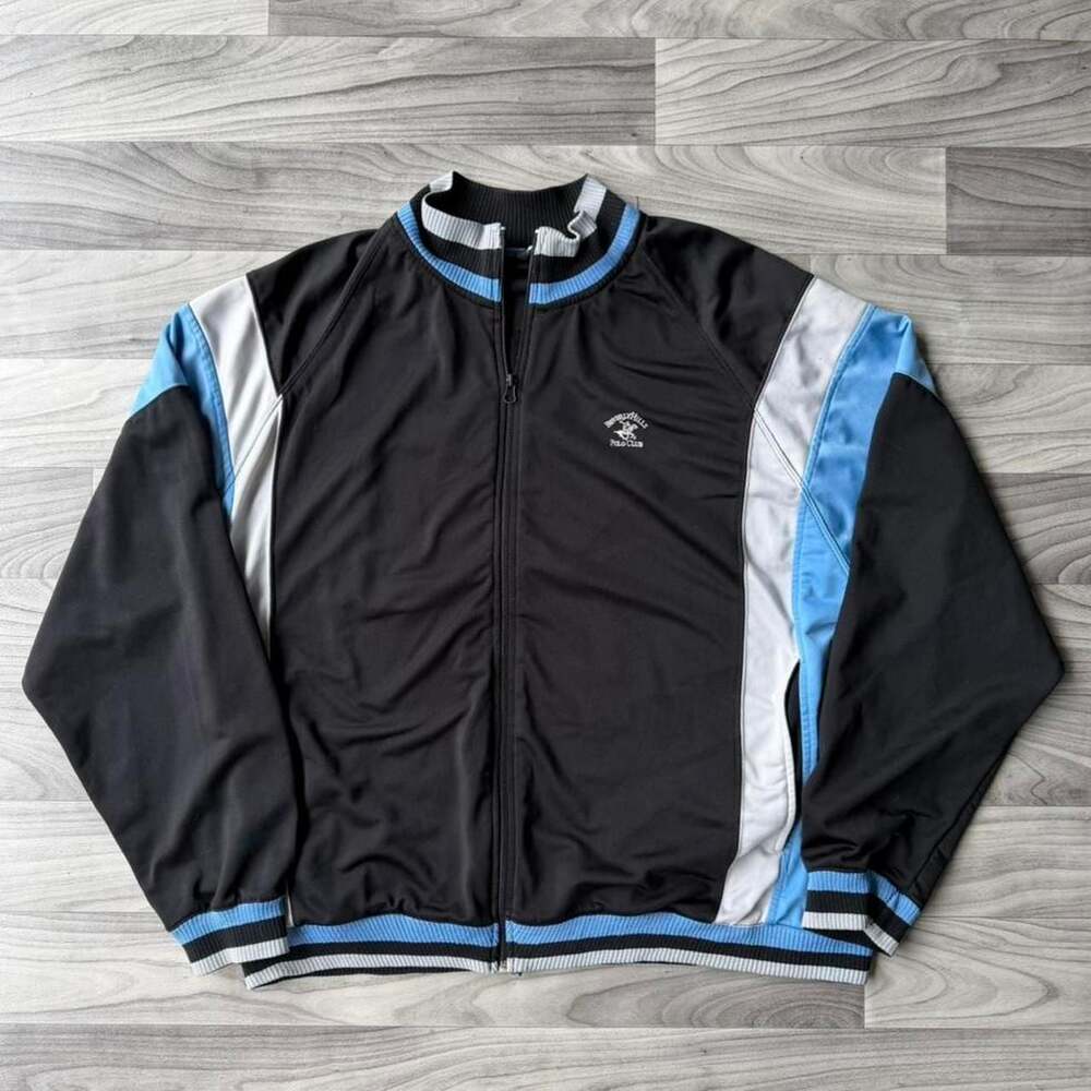 Beverly Hills Polo Club Vintage Y2K Track Jacket